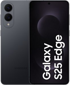 Smartfon Samsung Galaxy S25 Edge 12/512GB Czarny (SM-S937BZK) + Etui Clear Case 2