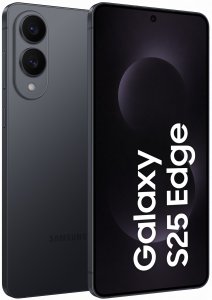 Smartfon Samsung Galaxy S25 Edge 12/512GB Czarny (SM-S937BZK) + Etui Clear Case 6