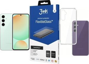 Smartfon Samsung Galaxy S24 FE 5G 8/128GB Zielony  (SM-S721BLGDEUB) + FlexibleGlass + Etui Clear Case 1