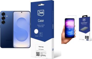 Smartfon Samsung Galaxy S25 5G 12/256GB Granatowy (SM-S931BDB) + FlexibleGlass + Etui Clear Case 1