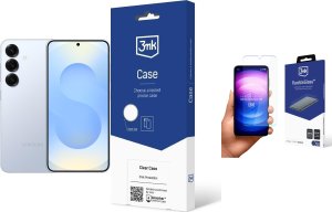 Smartfon Samsung Galaxy S25 5G 12/256GB Niebieski (SM-S931BLB) + FlexibleGlass + Etui Clear Case 1