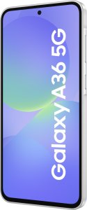 Smartfon Samsung Galaxy A36 5G 6/128GB Biały  (SM-A366BZABEUE) + FlexibleGlass + Etui Clear Case 6