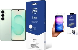 Smartfon Samsung Galaxy S25 5G 12/128GB Miętowy (SM-S931BLG) + FlexibleGlass + Etui Clear Case 1