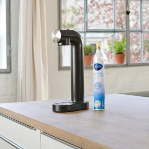 Saturator Brita SodaOne Czarny + 2 naboje z gazem CO2 do saturatora sodaONE 3