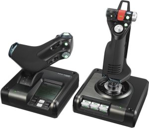 Joystick Logitech G Saitek X52 Pro Hotas (945-000003) + G X56 Hotas (945-000059) 2