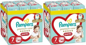 Pampers Pieluchomajtki Premium Care 7, 17+ kg, 80 szt. x2 1