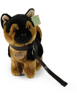 Rappa Maskotka Pies Pluszak Owczarek Niemiecki ze Smyczą 2