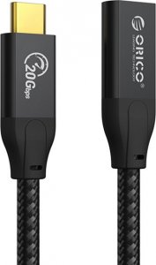Kabel USB Orico USB-C - USB-C 1 m Czarny (CY32-10-BK-BP) 1