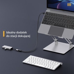 Kabel USB Orico USB-C - USB-C 1 m Czarny (CY32-10-BK-BP) 3