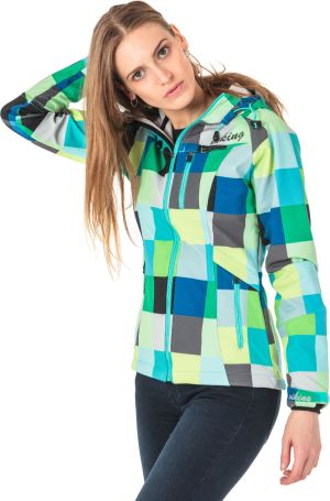 Viking Kurtka damska SoftShell Pixel wielokolorowa r. L (700/19/2009/70/L) 2