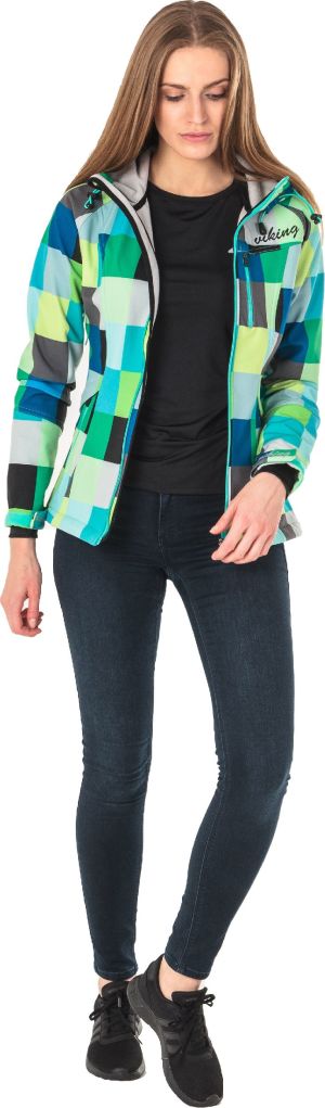 Viking Kurtka damska SoftShell Pixel wielokolorowa r. L (700/19/2009/70/L) 4