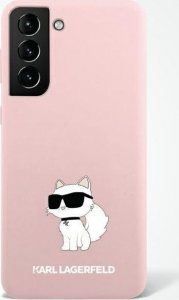 Karl Lagerfeld Etui Karl Lagerfeld KLHCS23LSNCHBCP Samsung Galaxy S23 Ultra hardcase różowy/pink Silicone Choupette 1