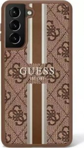 Guess Etui Guess GUHCS23MP4RPSW do Samsung Galaxy S23+ Plus S916 brązowy/brown hardcase 4G Printed Stripe 1