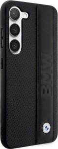 BMW Etui BMW BMHCS23M22RDPK S23+ S916 czarny/black hardcase Leather Textured & Stripe 4