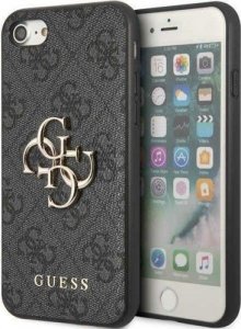 Guess Etui Guess GUHCI84GMGGR Apple iPhone SE 2022/SE 2020/8/7 szary/grey hardcase 4G Big Metal Logo 1