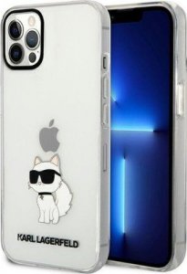 Karl Lagerfeld Etui Karl Lagerfeld KLHCP12MHNCHTCT Apple iPhone 12/12 Pro transparent hardcase Ikonik Choupette 1