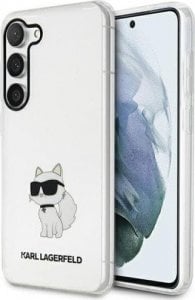 Karl Lagerfeld Etui Karl Lagerfeld KLHCS23MHNCHTCT Samsung Galaxy S23+ Plus transparent hardcase Ikonik Choupette 1