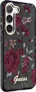 Guess Etui Guess GUHCS23MHCFWSA do Samsung Galaxy S23+ Plus S916 zielony/kaki hardcase Flower Collection 4