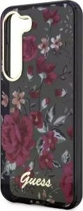 Guess Etui Guess GUHCS23MHCFWSA do Samsung Galaxy S23+ Plus S916 zielony/kaki hardcase Flower Collection 6