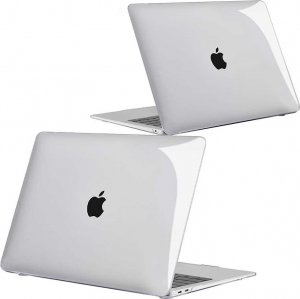 Etui Alogy Etui Alogy Hard Case do Apple MacBook Air 13 M1 2021 Przezroczyste + Folia na ekran + Nakładka na klawiaturę + Torba 1