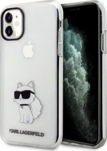Karl Lagerfeld Etui Karl Lagerfeld KLHCN61HNCHTCT Apple iPhone 11/XR transparent hardcase Ikonik Choupette 1