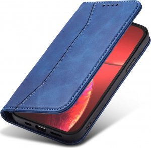 Hurtel Magnet Fancy Case etui iPhone 14 Pro pokrowiec z klapką portfel podstawka niebieskie 7