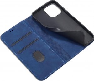 Hurtel Magnet Fancy Case etui iPhone 14 Pro pokrowiec z klapką portfel podstawka niebieskie 9