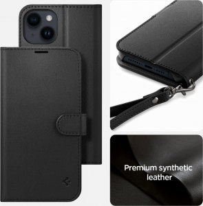 Spigen Etui Spigen Wallet S Apple iPhone 14 Black 11