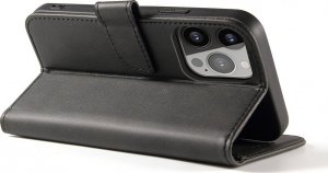 Hurtel Magnet Case etui Vivo V25 pokrowiec z klapką portfel podstawka czarne 3