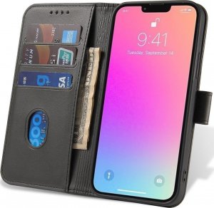Hurtel Magnet Case etui Vivo V25 pokrowiec z klapką portfel podstawka czarne 7