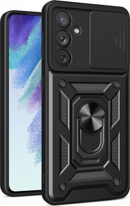 Hurtel Hybrid Armor Camshield etui do Samsung Galaxy A54 5G pancerny pokrowiec z osłoną na aparat czarne 1