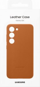 Samsung Etui Leather Case do Galaxy S23 Brązowe 5