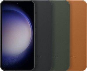 Samsung Etui Leather Case do Galaxy S23 Brązowe 7