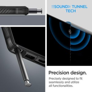 Spigen Etui Spigen Rugged Armor Samsung Galaxy S23 Ultra Matte Black 16