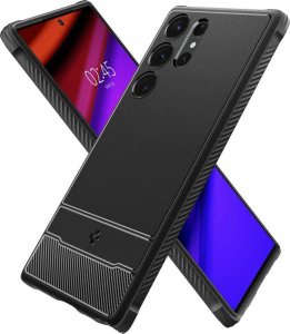 Spigen Etui Spigen Rugged Armor Samsung Galaxy S23 Ultra Matte Black 6