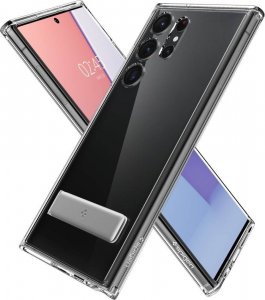 Spigen Spigen Ultra Hybrid "S" - Etui do Samsung Galaxy S23 Ultra (Przezroczysty) 8