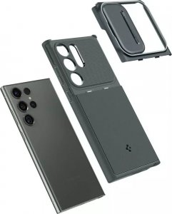 Spigen Etui Spigen Optik Armor do Samsung Galaxy S23 Ultra Abyss Green 16