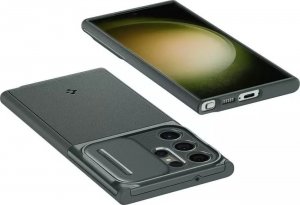 Spigen Etui Spigen Optik Armor do Samsung Galaxy S23 Ultra Abyss Green 17