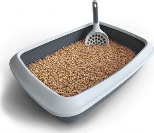 Żwirek dla kota Profi Seller ŻWIREK SŁOMIANY NIEZBRYLAJĄCY BONIFACY DLA KRÓLIKÓW CHOMIKÓW KOTÓW 15kg 4