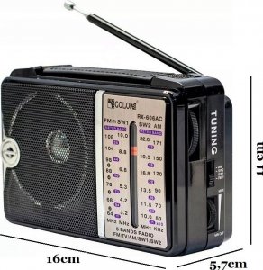 Radio RADIO SIECIOWE PRZENOŚNE R20 KUCHENNE FM AM SW 4