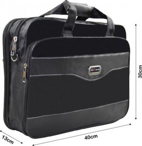 Torba Caley TORBA NA LAPTOPA DOKUMENTY TECZKA AKTÓWKA NA RAMIĘ 40-1 CZARNA 5