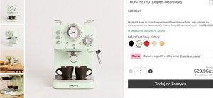 Ekspres ciśnieniowy Create Thera Retro 3