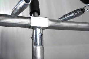 Trampolina ogrodowa Tesoro TR-12-P21-D z siatką wewnętrzną 12 FT 366 cm 2