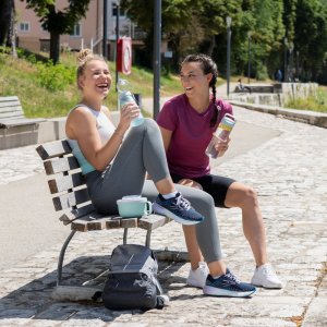 Xavax Pojemnik na żywność z widelcem i łyżką 1100 ml, "TO GO" 12