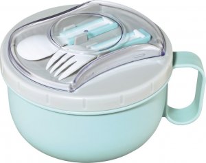 Xavax Pojemnik na żywność z widelcem i łyżką 1100 ml, "TO GO" 4