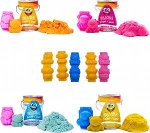 Epee Ultra piasek puszka 150g zielony + foremka 3D panda 2