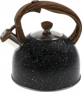 KingHoff Czajnik z gwizdkiem Krisberg KR 2597 tradycyjny indukcyjny czarny galaxy 2