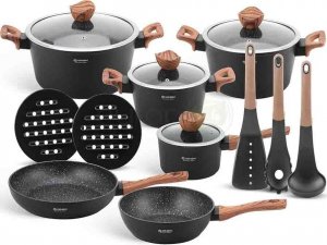 Edenberg Garnki marmurowe Edenberg EB 5616 Indukcja zestaw garnków 10