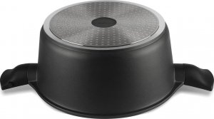 Edenberg Garnki marmurowe z odpinanymi uchwytami Edenberg EB 5632 Zestaw garnków indukcyjne czarne+noże BH 2111 8