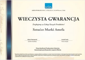 Amefa Widelec stołowy ciężki Duke 5280 1 szt stal 18/10 3